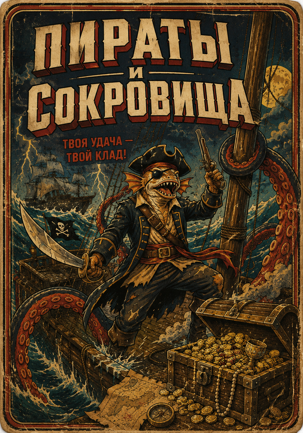 Пираты и сокровища VR
